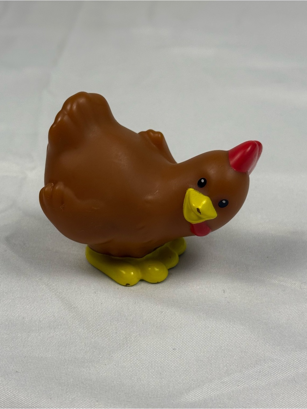 Fisher-Price‎ Little People Brown Chicken Hen Farm Animal Toy